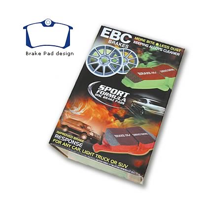 EBC Redstuff Ceramic Brake Pads - DP3680C
