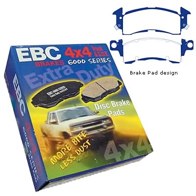 EBC Greenstuff Elite SUV and Light Truck Organic Brake Pads - DP61145