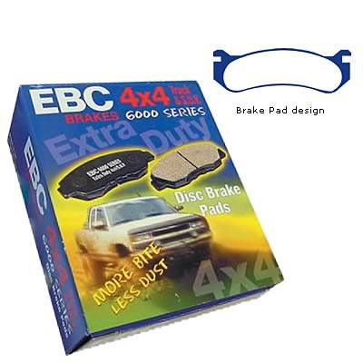 EBC Greenstuff Elite SUV and Light Truck Organic Brake Pads - DP61304