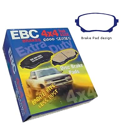 EBC Greenstuff Elite SUV and Light Truck Organic Brake Pads - DP61756