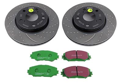 EBC Stage 10 Kits GreenStuff Brake Pads and GD Rotors - S10KF1339
