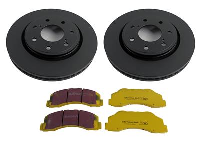 EBC Stage 13 Kits Yellowstuff Brake Pads and RK Rotors - S13KF1402