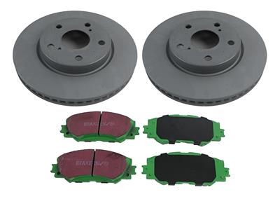 EBC Stage 14 Kits Greenstuff Elite Brake Pads and RK Rotors - S14KF1205