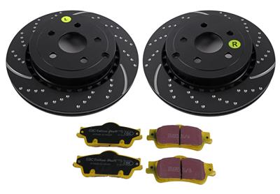 EBC Stage 5 Superstreet Disc Brake Kits - S5KR1288
