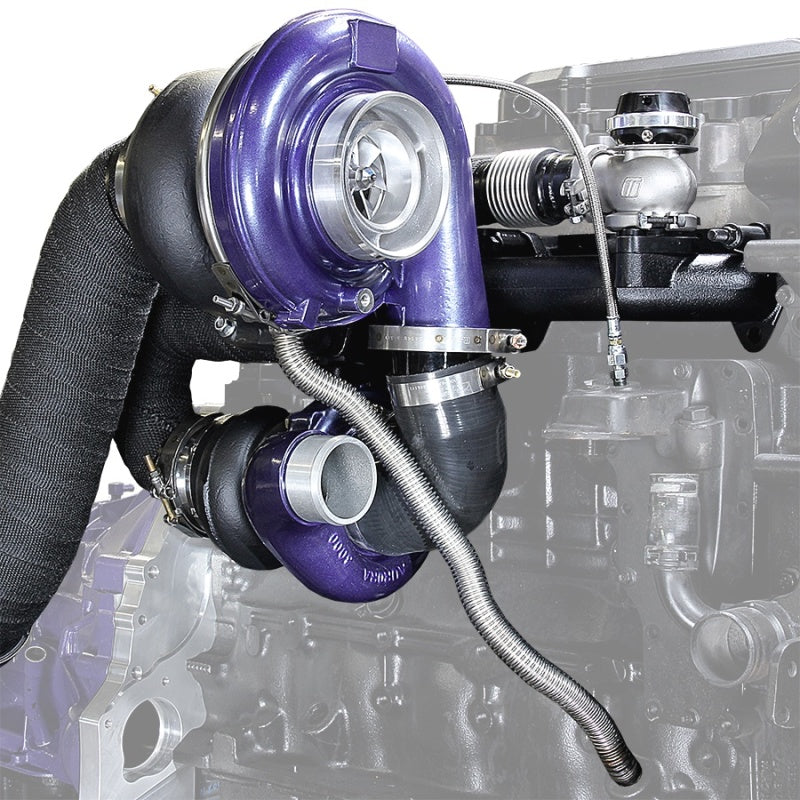 FR SPORT ATS Diesel 03-07 Dodge Cummins 5.9L Aurora 3000/5000 Compound Turbo Kit 202A352272 - View 3