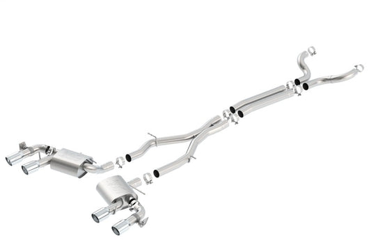FR SPORT Borla 2017+ Chevy Camaro ZL1 6.2 ATAK Catback Exhaust w/ Dual Split Rear Exit 140727 -...