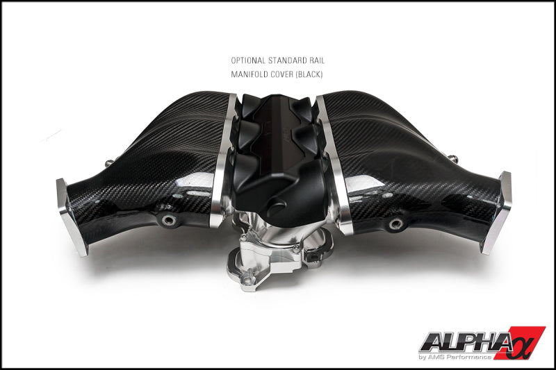 FR SPORT AMS Performance 2009+ Nissan GT-R Alpha Carbon Fiber/Billet Intake Manifold w/Std Fuel...