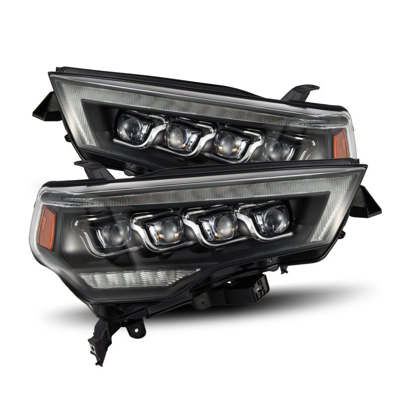 FR SPORT AlphaRex 14-22 Toyota 4Runner (2021 Req. Conv) NOVA LED Proj HL Blk w/Actv Light & Seq....