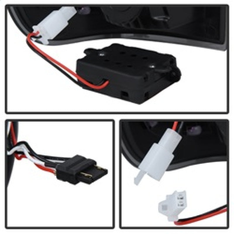 SPYDER Xtune Ford Super Duty 08-15 LED Tail Lights Black ALT-JH-FS08-LED-BK 9027680