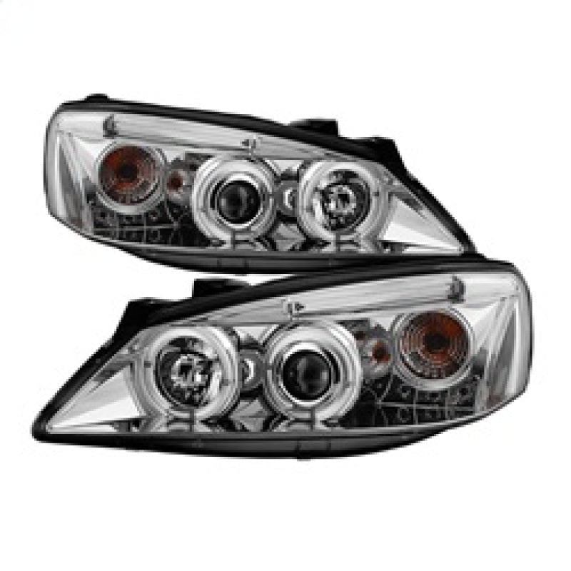 FR SPORT Spyder Pontiac G6 2/4DR 05-08 Projector Headlights LED Halo LED Chrm PRO-YD-PG605-HL-C...