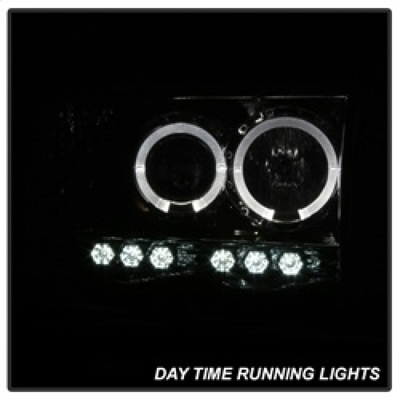 Spyder Dodge Ram 1500 02-05/Ram 2500 03-05 Projector Headlights LED Halo LED Smke PRO-YD-DR02-HL-SMC 5009999