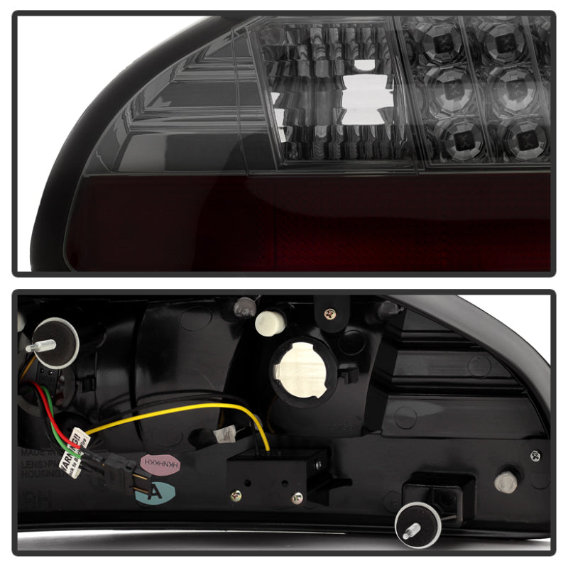 FR SPORT Spyder Pontiac Grand Prix 97-03 LED Tail Lights Smoke ALT-YD-PGP97-LED-SM 5007179 - View 4