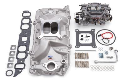 Edelbrock Performer RPM Intake Manifold and Carburetor Kits - 2062