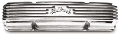 Edelbrock Classic Cast Aluminum Valve Covers - 4145