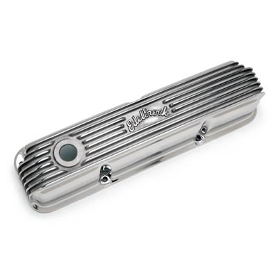 Edelbrock Classic Cast Aluminum Valve Covers - 4162