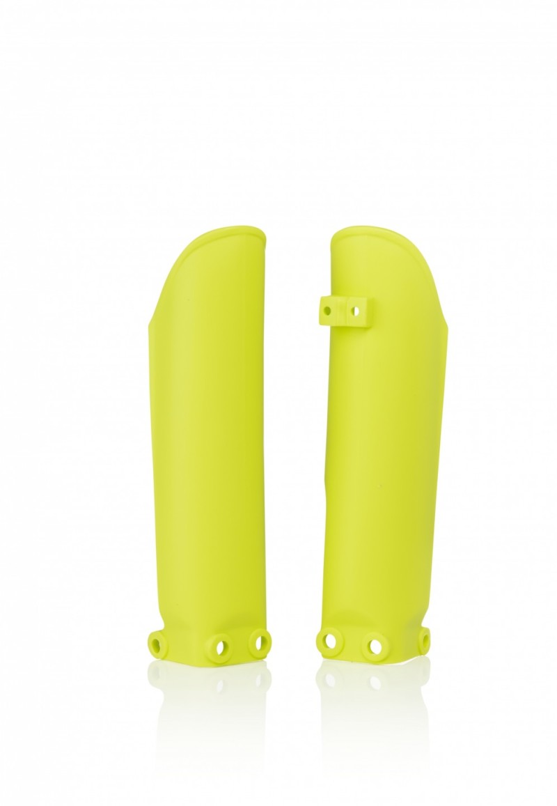 Acerbis 17+ Husqvarna TC65 Lower Fork Cover Set - Yellow 2732020005
