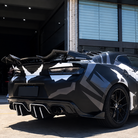 Dry Carbon Fiber Rear Spoiler Racing Wing for Chevrolet Camaro