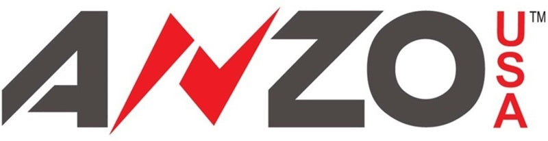ANZO 2010-2013 Nissan Altima Projector Headlight Black (Halogen Type) 121548
