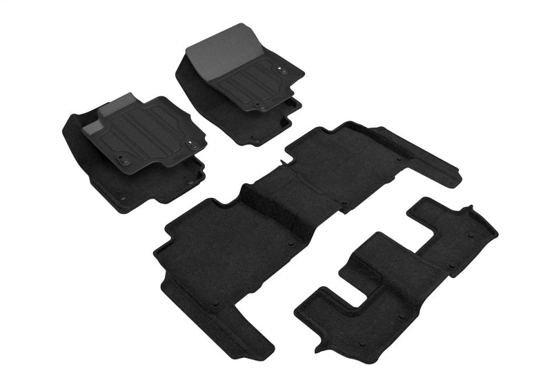 3D MAXpider 20-23 Mercedes-Benz Gls-Class (X167) Elegant Hybrid Black R1 R2 R3 SLMB13004709