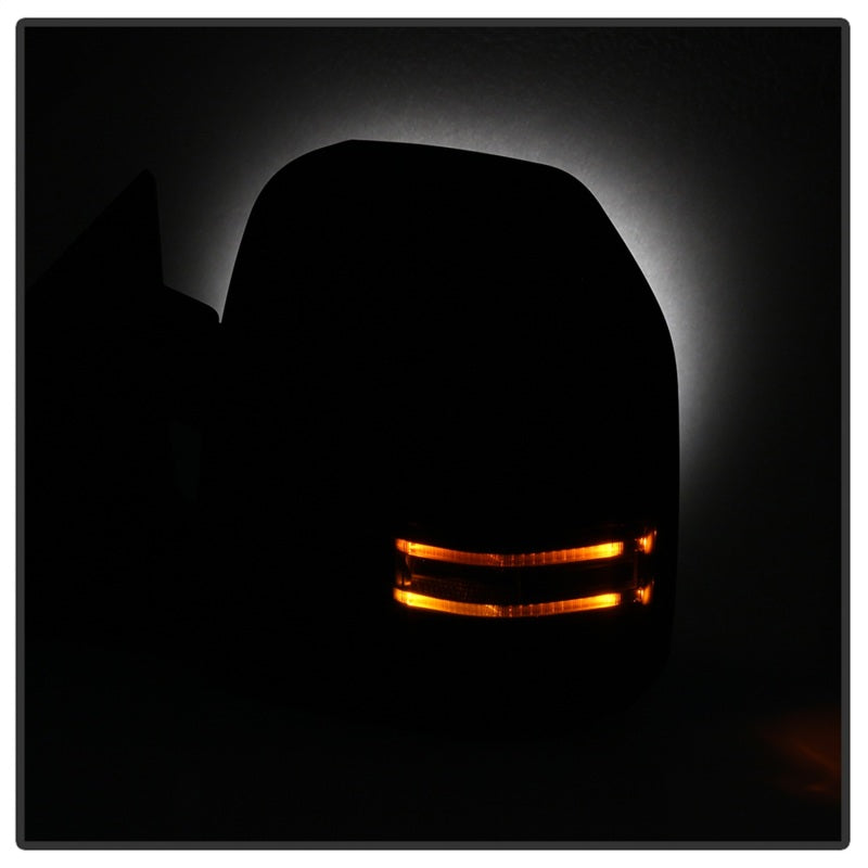 FR SPORT SPYDER xTune 99-07 Ford Super Duty Heated LED Signal Power Mirrors - Smk (Pair)...