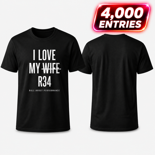 BBP® R34 Wife Shirt 4000 ENTRIES