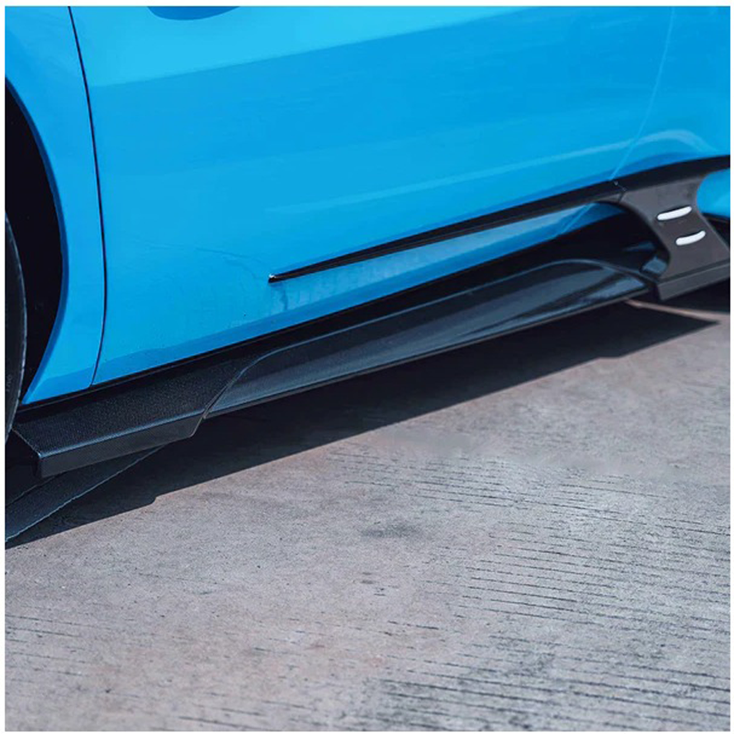 Dry Carbon Fiber Lower Side Skirts for Ferrari 296 GTB