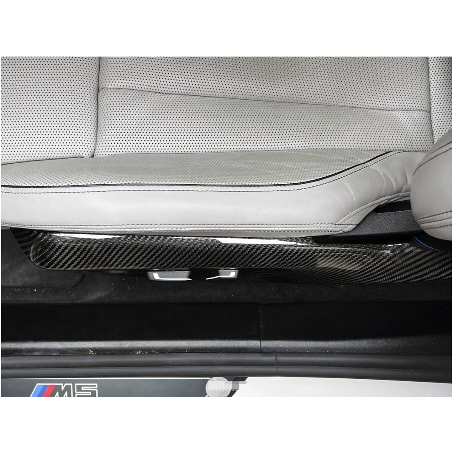 Dry Carbon Fiber Interior Seat Side Trim Panels for BMW G90 G99 M5
