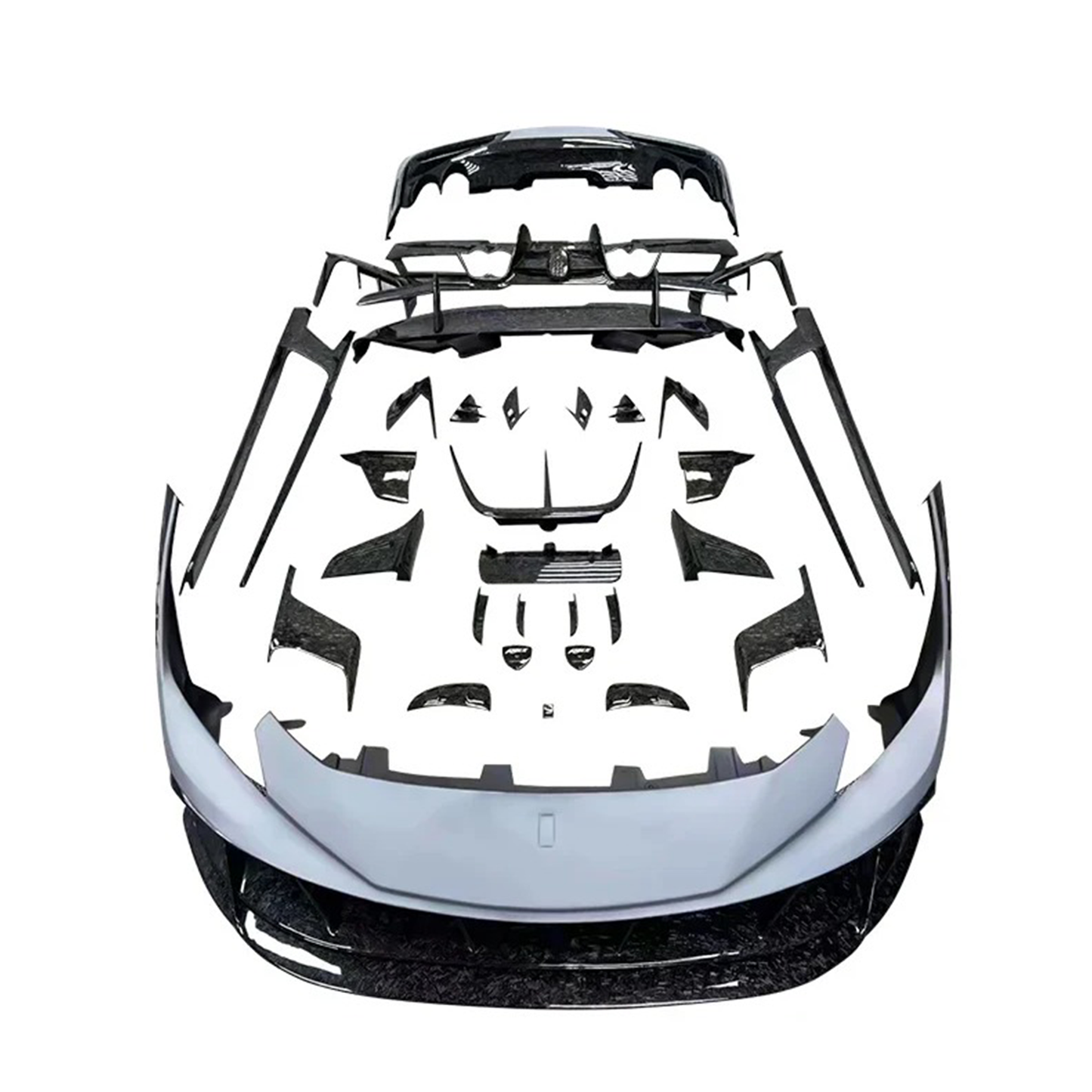 Full Carbon Fiber MSY Conversion Aero Body Kit for Ferrari F8