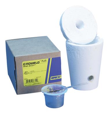 ERICO CADWELD ONE SHOT PLUS Wire to Ground Rod Clamps - GR1182CPLUS