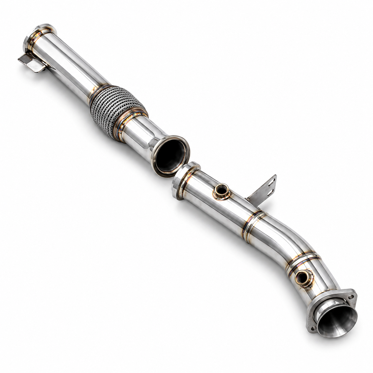 Bull Boost Performance Stainless Steel Catback Exhaust System for Mercedes Benz AMG C43 3.0T -...