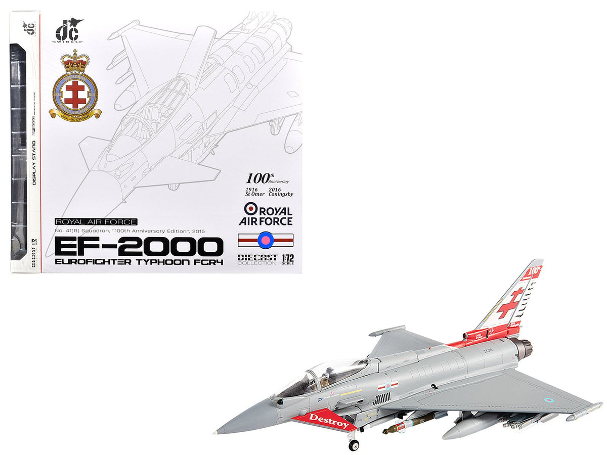 Rapid Vehicles Eurofighter Typhoon FGR4 EF-2000 Aircraft "No.41(R) Squadron 100th Anniversary"...