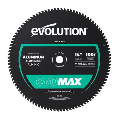 Evolution EVOMAX Metal Cutting Saw Blades - EVOMAX14AL