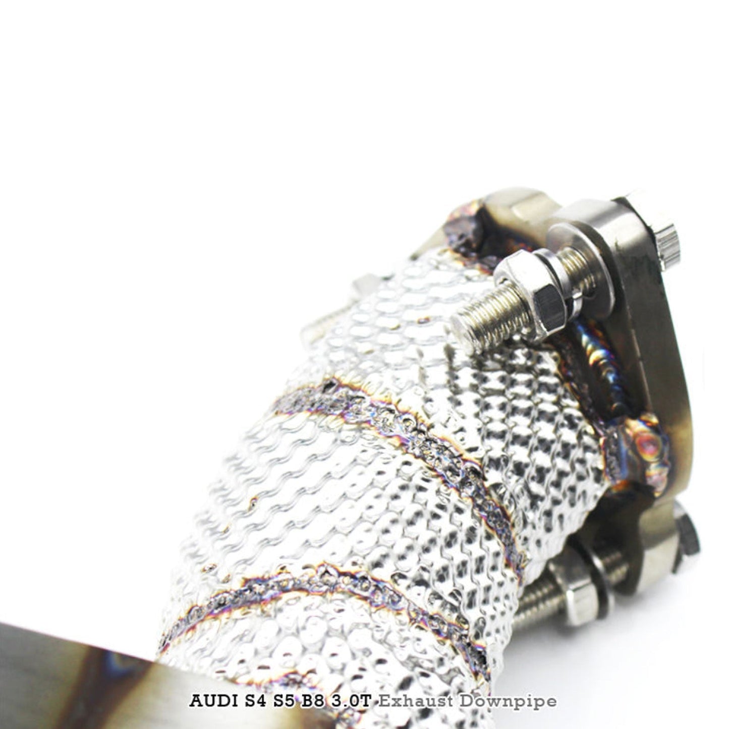 Free Flow 304 Stainless Exhaust Downpipe for Audi S4 S5 B8