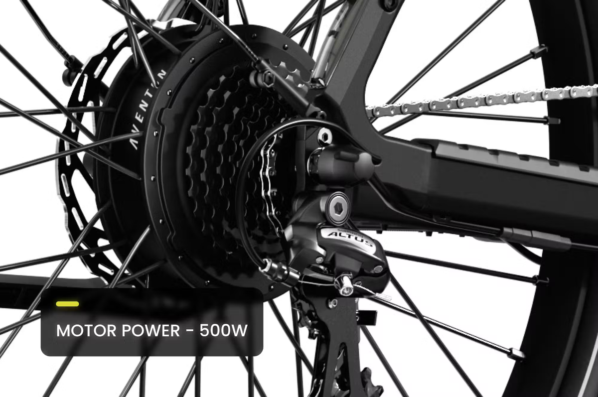 Aventon Level.3 E-Bike Step-Over