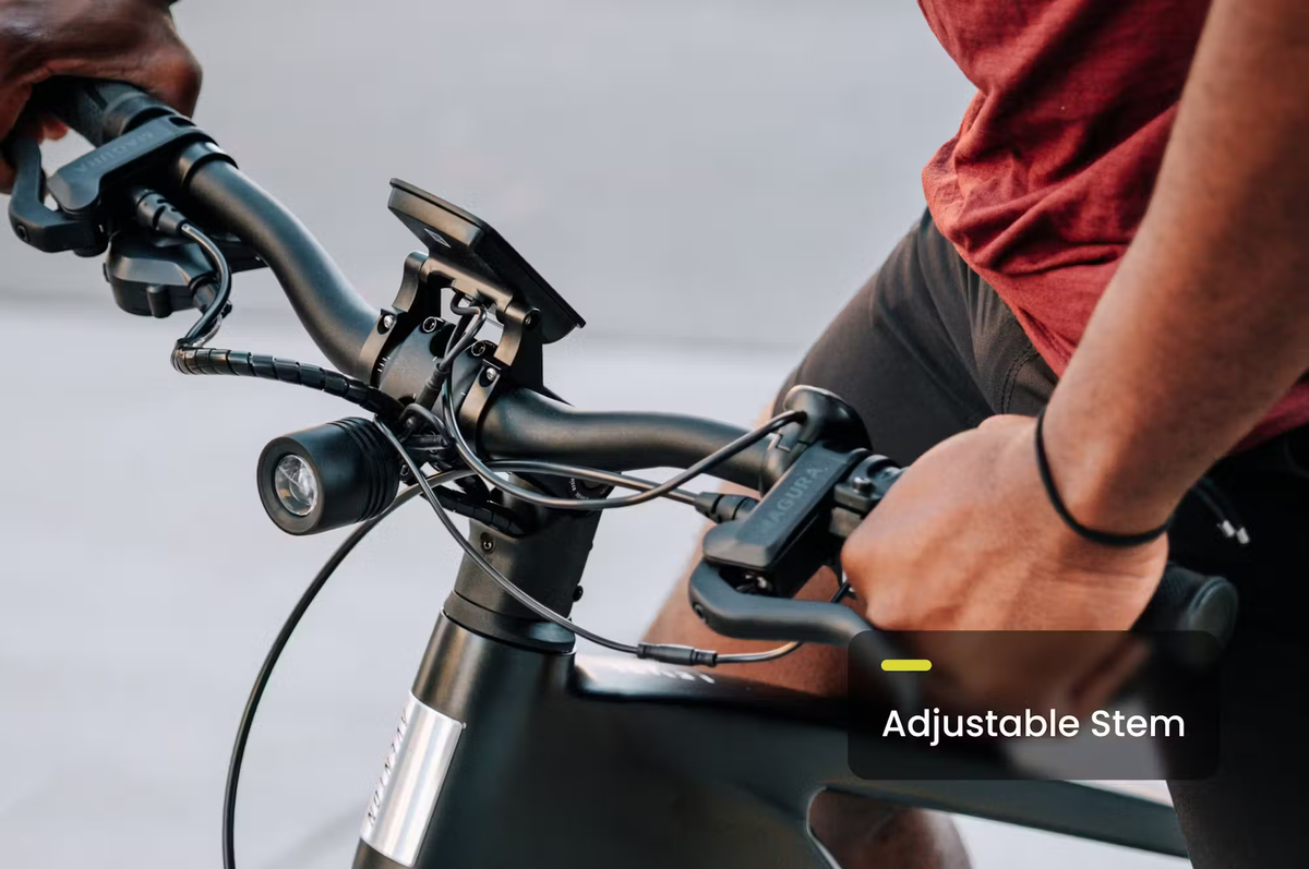 Aventon Level.3 E-Bike Step-Over