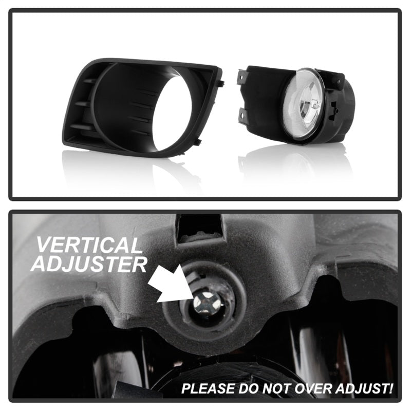 FR SPORT Spyder Toyota Sequoia 08-16 OEM Style Fog Lights w/OEM Fit Switch - Fog...