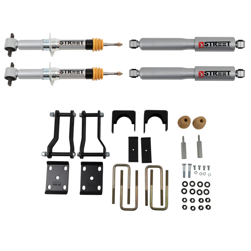 Belltech LOWERING Kit 2019+ Ford Ranger 2WD 2in Front/4in Rear 1044SP