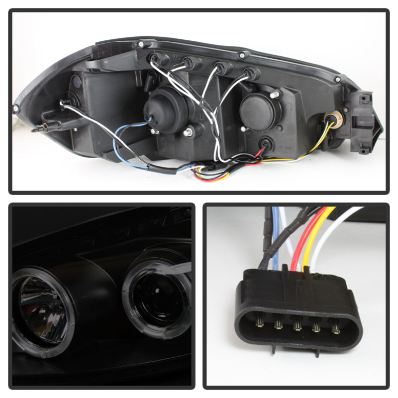Spyder Chevy Impala 06-13 Projector Headlights LED Halo LED Blk Smke PRO-YD-CHIP06-HL-BSM 5078308