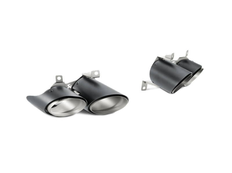 Akrapovic 16-16 Lamborghini Huracan LP 580-2 Coupe/Spyder Slip-On Line (Titanium) w/ Carbon Tips MTP-LA/TI/2