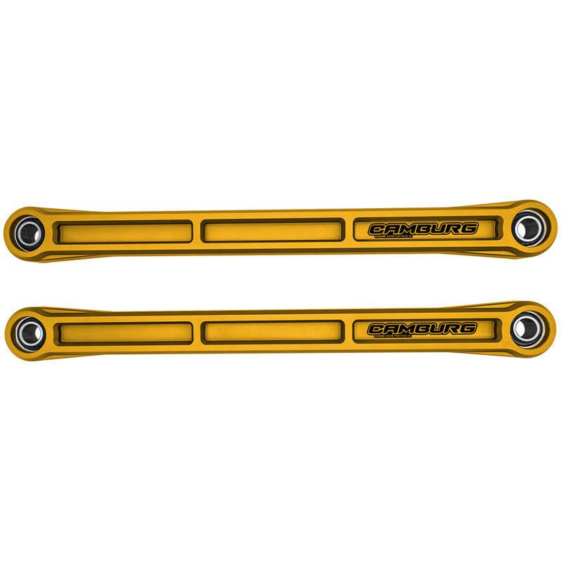 Camburg Ford Bronco 21-23 KINETIK Series Rear Billet Lower Trailing Arm Kit (Gold) CAM-120032-GLD
