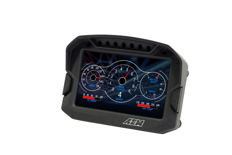 AEM CD-5G Carbon Digital Dash Display w/ Interal 10Hz GPS & Antenna 30-5602