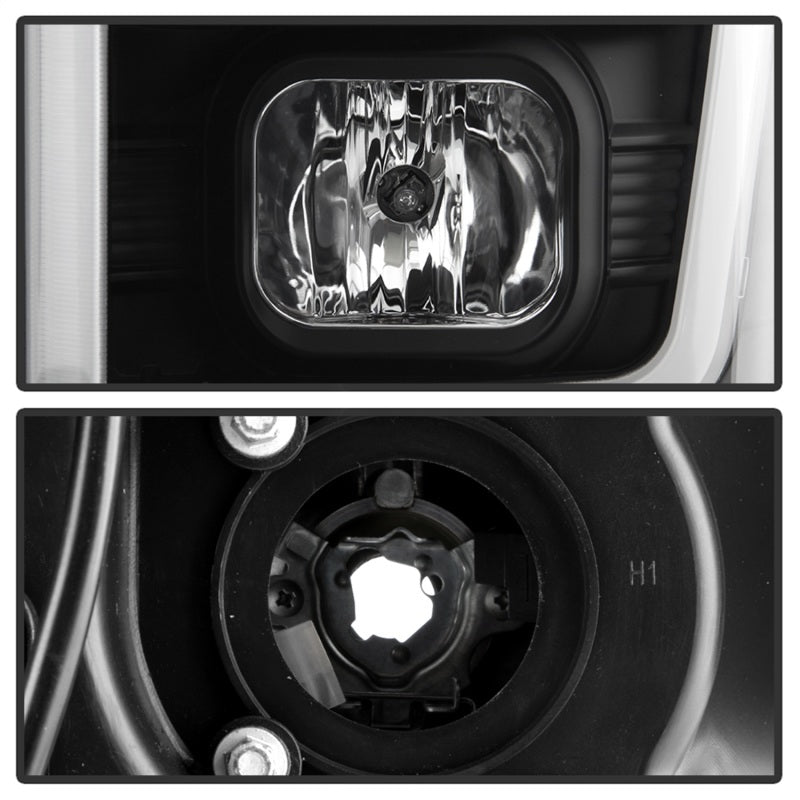 Spyder Ford F-250/350/450 08-10 V2 High-Power LED Headlights-Switch Back-Black PRO-YD-FS08PL-SBLB-BK 5087751