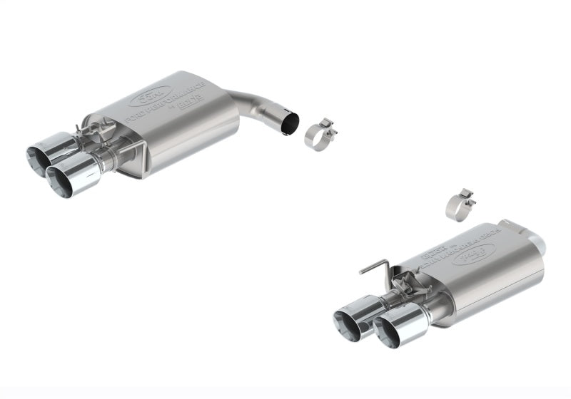 Ford Racing 2024 Mustang 2.3L Extreme Active Axle-Back - Chrome Tip M-5230-M2EC