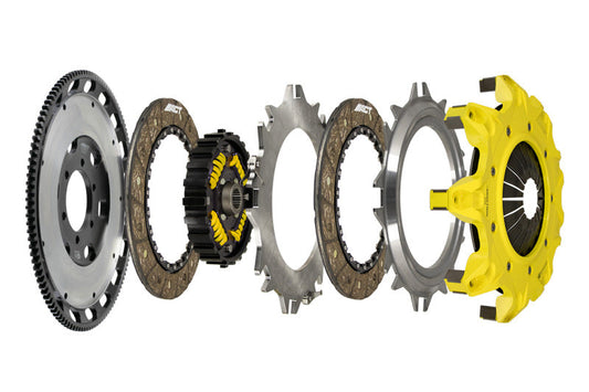 ACT 85-92 Mazda RX-7 FC Push Type Mod-Twin 225 HD Rigid Race Clutch Kit T1RS-MZ02