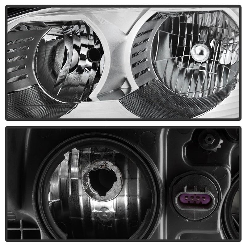 FR SPORT SPYDER xTune 09-12 Chevy Traverse (Excl LTZ) Driver Side Headlights - OEM Left...
