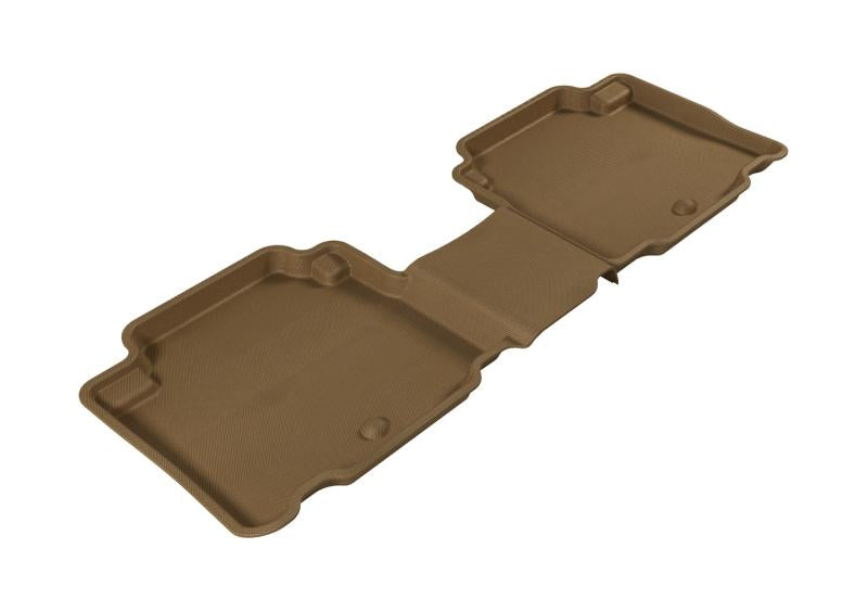 3D MAXpider 2007-2012 Hyundai Veracruz Kagu 2nd Row Floormats - Tan L1HY00821502