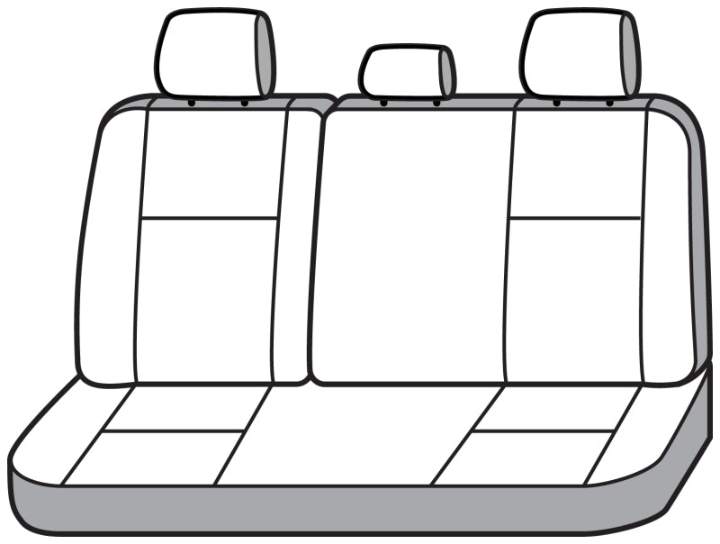 Covercraft- 21-23  Nissan Pathfinder- Carhartt SeatSaver Custom 3rd Row 60/40- Brown SSC7587CABN