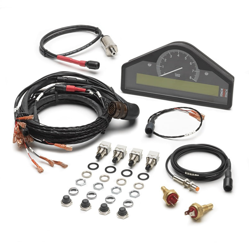 AutoMeter Stack Street Dash Black 0-8K RPM (PSI / DEG. F / MPH) ST8130-A