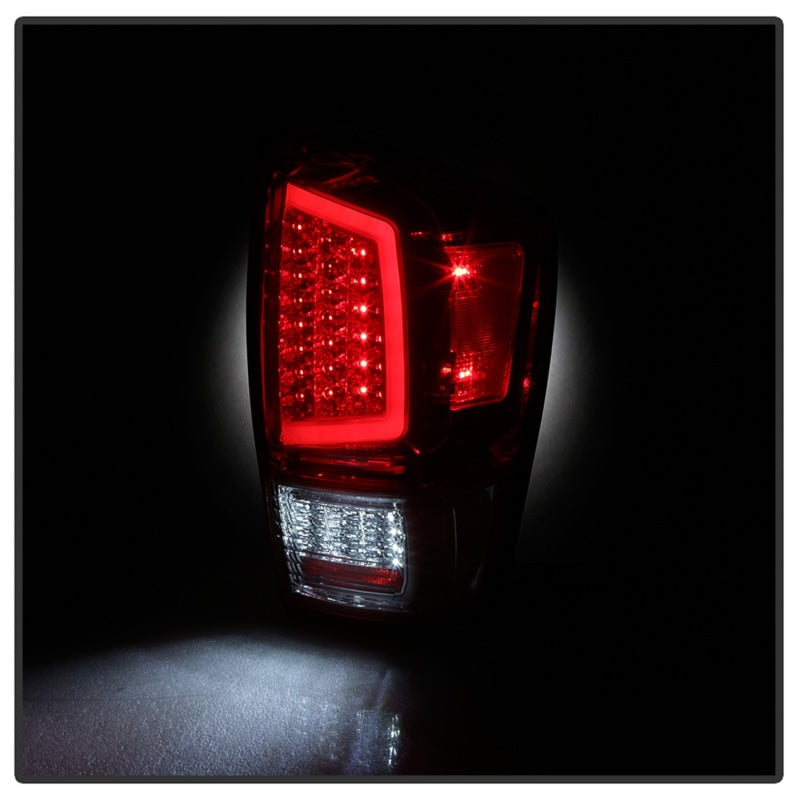 FR SPORT SPYDER xTune 16-18 Toyota Tacoma Light Bar LED Tail Lights - Chrome...