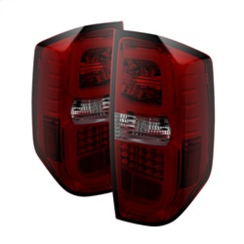 FR SPORT Spyder Toyota Tundra 2014-2016 Light Bar LED Tail Lights Red Smoke ALT-YD-TTU14-LED-RS...